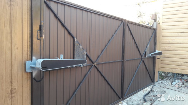 Автоматика для распашных ворот <br>